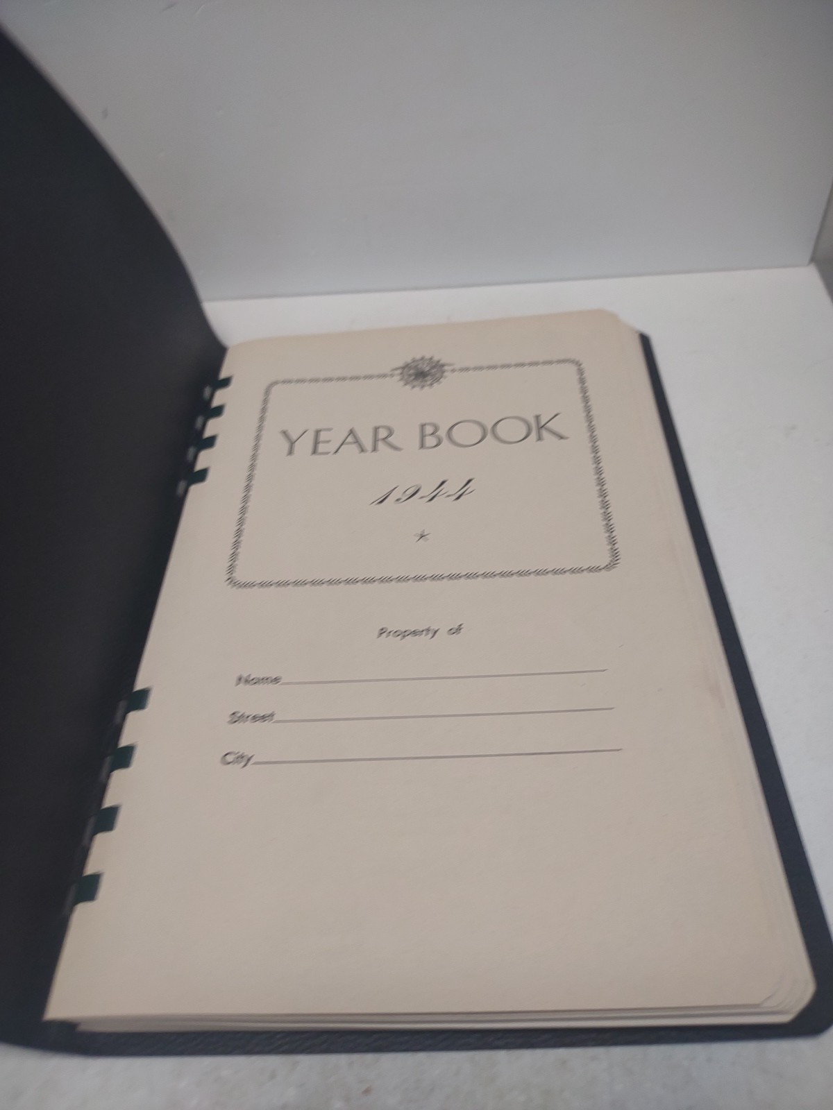 1944 Year Book James Cotter & Co. Lynn Massachusetts Unused