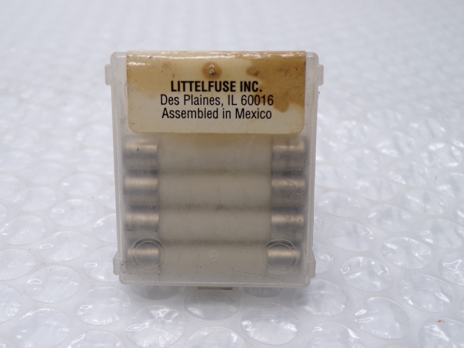 LITTELFUSE 3AB-15A-314 FUSE PKG OF 4 NSMP
