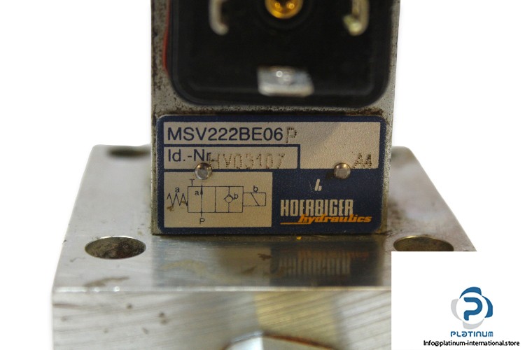 HOERBIGER MSV222BE06P DIRECTIONAL CONTROL VALVE_VL1BVE16EEP PLATE_C375304204