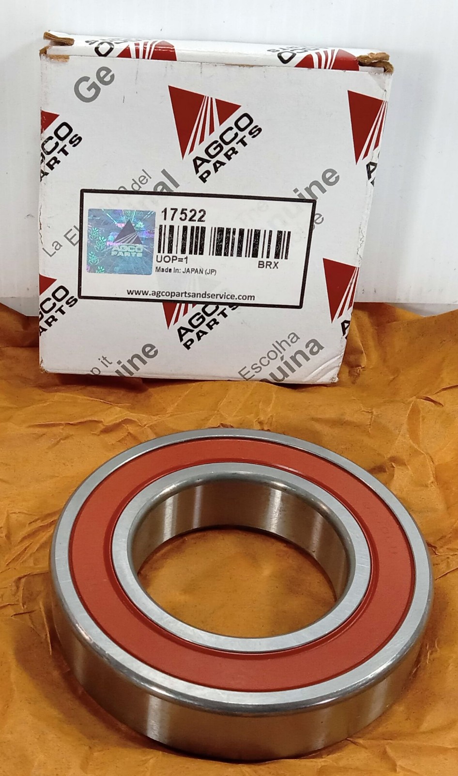 1 NEW AGCO 17522 50X90X20mm RADIAL DEEP GROOVE BALL BEARING NIB ***MAKE OFFER***