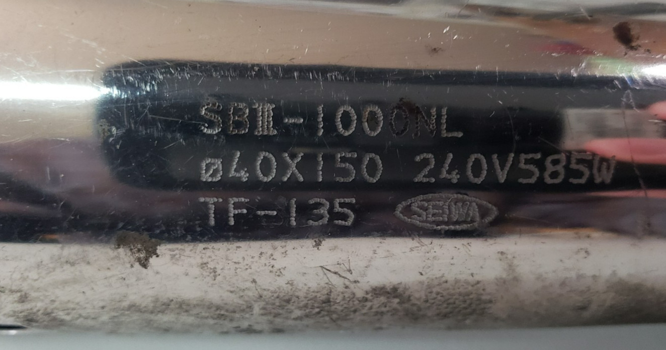 Seiwa TF-135 Heater Band SB3-1000NL 240v 585w