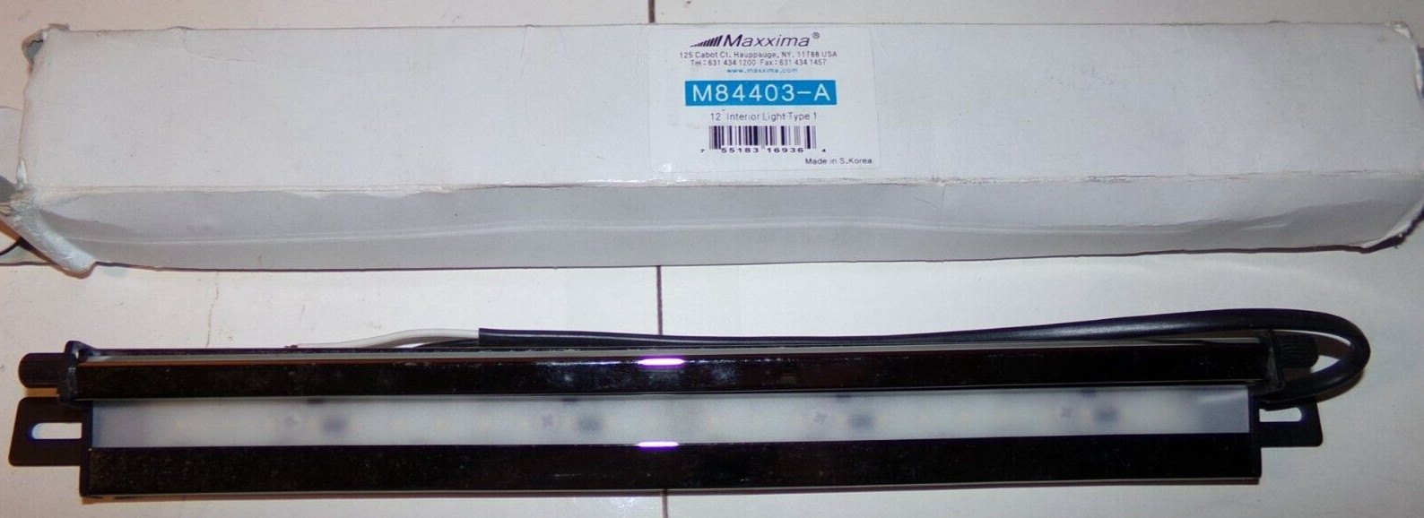 Maxxima M84403-A 12″ Interior Light Type 1