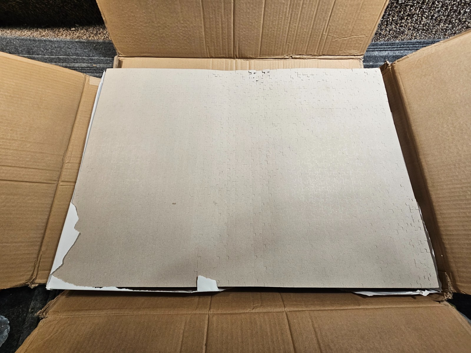 (QTY 25) Plain Blank Puzzle 27″ x 20” for DIY Painting, Art and Craft Projects