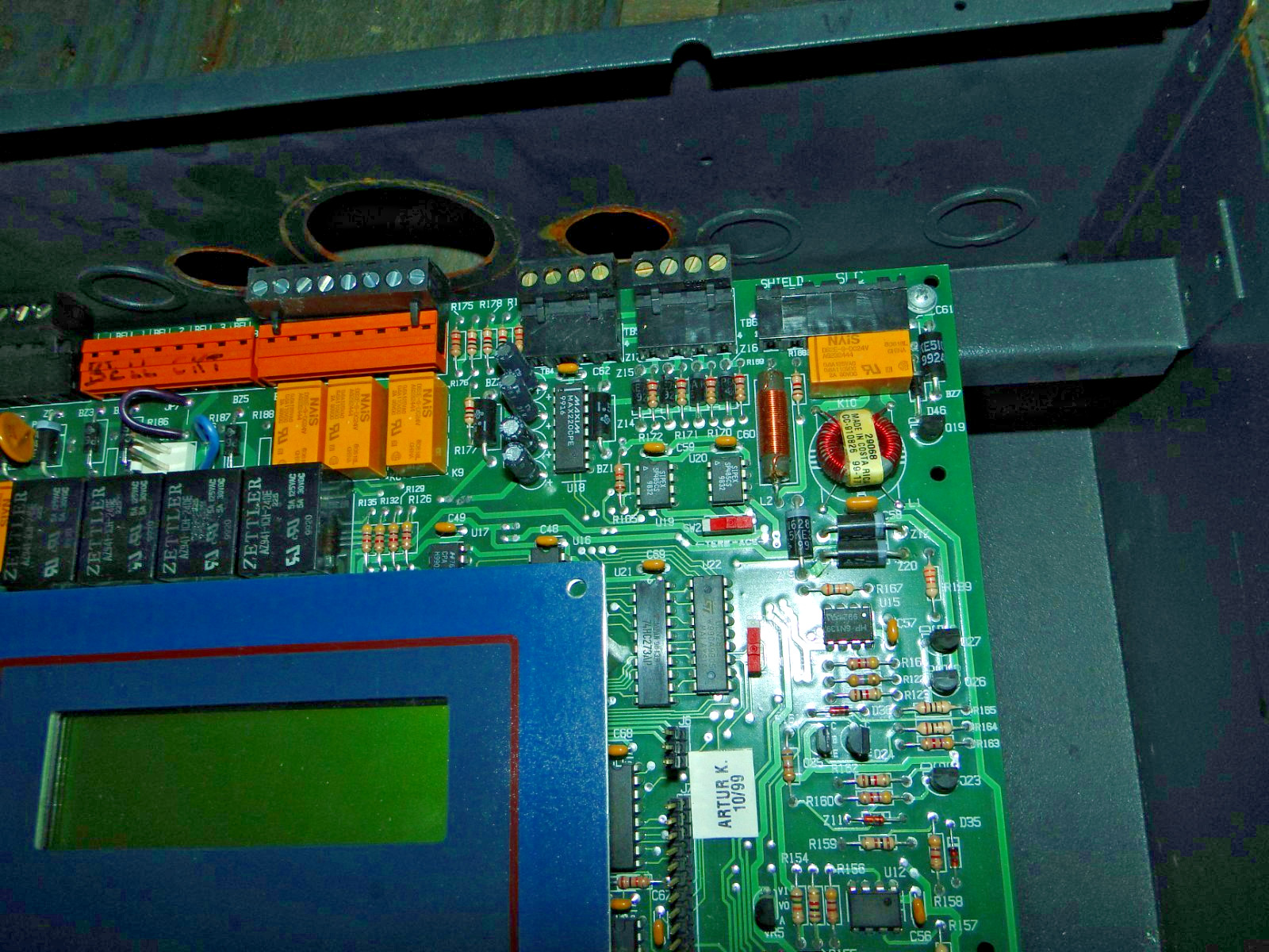 Chemetron Micro 200-I Intelligent Fire Detection and Alarm System Untested READ