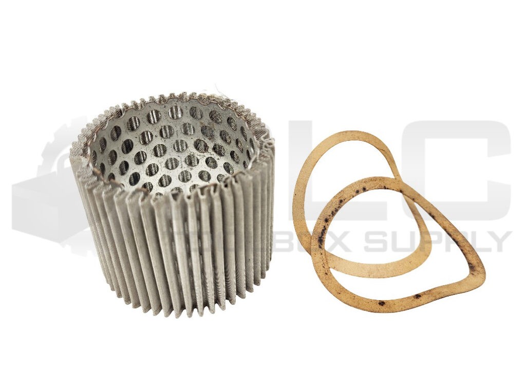 NEW MCMASTERS MC-100-74W HYDRAULIC METAL FITLER ELEMENT W/ GASKETS