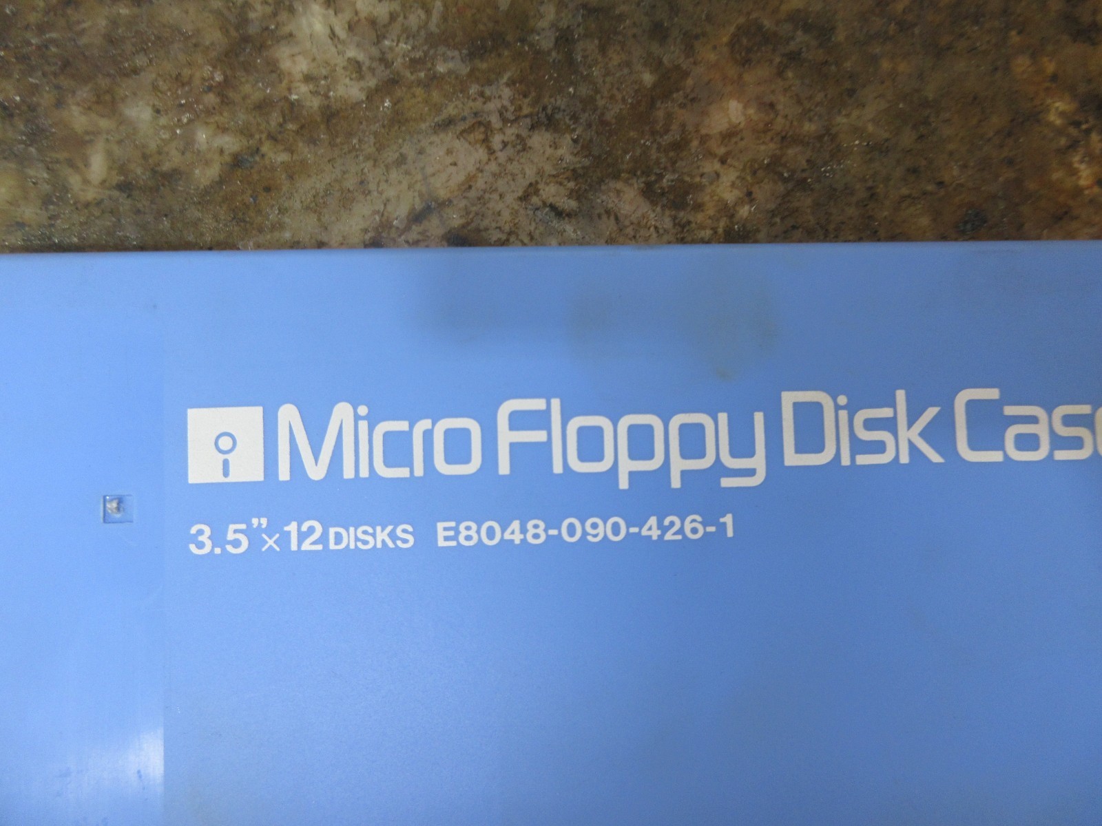 OKUMA ES-V4020 CNC MILL MICRO FLOPPY DISK CASE E8048-090-426-1 OSP-U10M