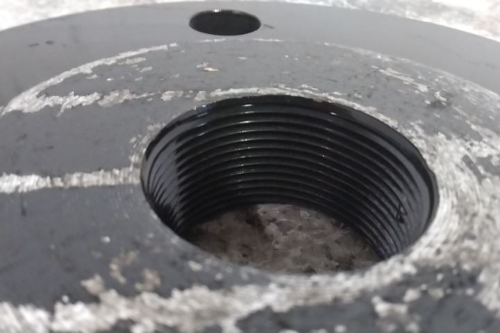 Brand Name FL1RT250X150 2-1/2 In Pipe Size 7 In Outside Dia Metal Pipe Flange