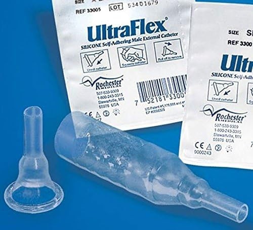 Condom Catheter Kit 7 Day Supply 29mm Medium Self-Seal External Leg Bag Included