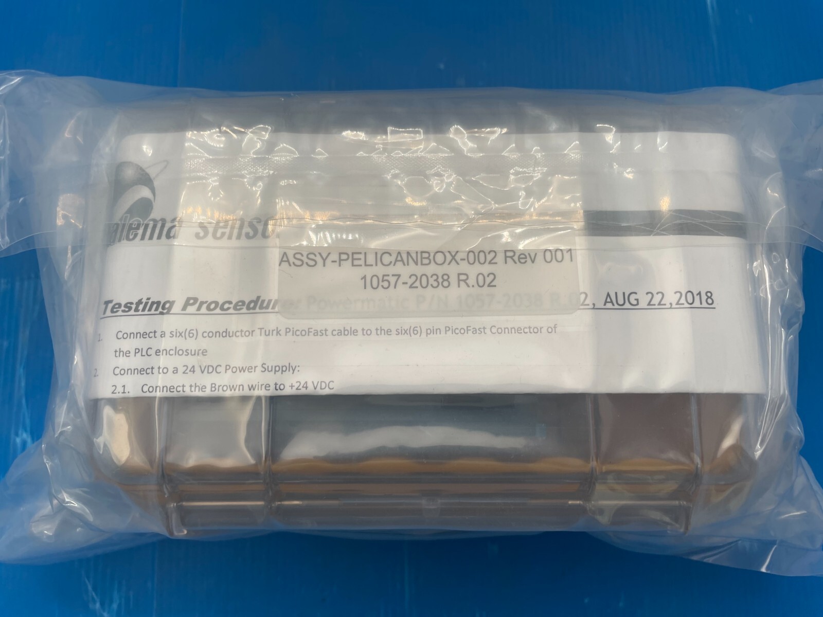 Malema Sensors ASSY-PELICANBOX-002 1057-2038 New open box