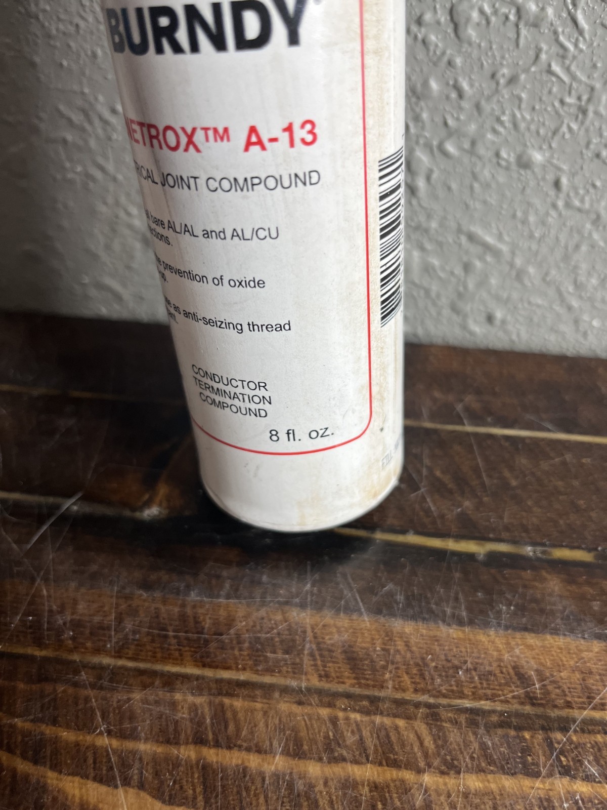 Burndy Penetrox A-13 Electrical Joint Compound 8 oz Aluminum Anti-Oxidant