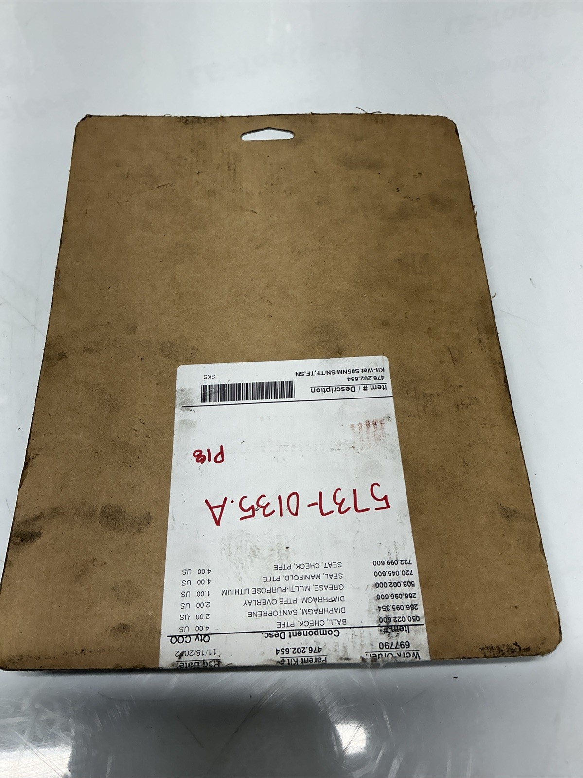 Sandpiper 476.202.654 Wet Kit. W-996