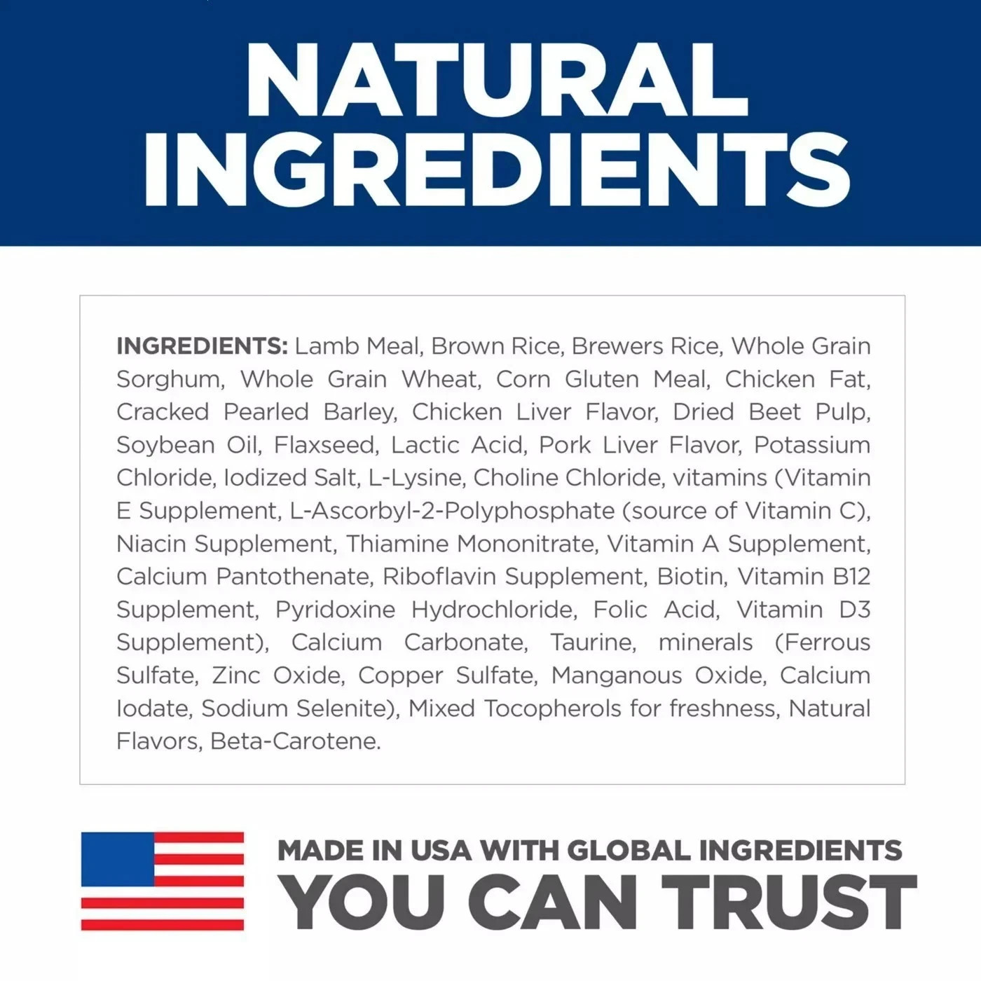 Hill’s Science Diet Small Bites Adult Dry Dog Food – Lamb & Brown Rice, 33 Lb