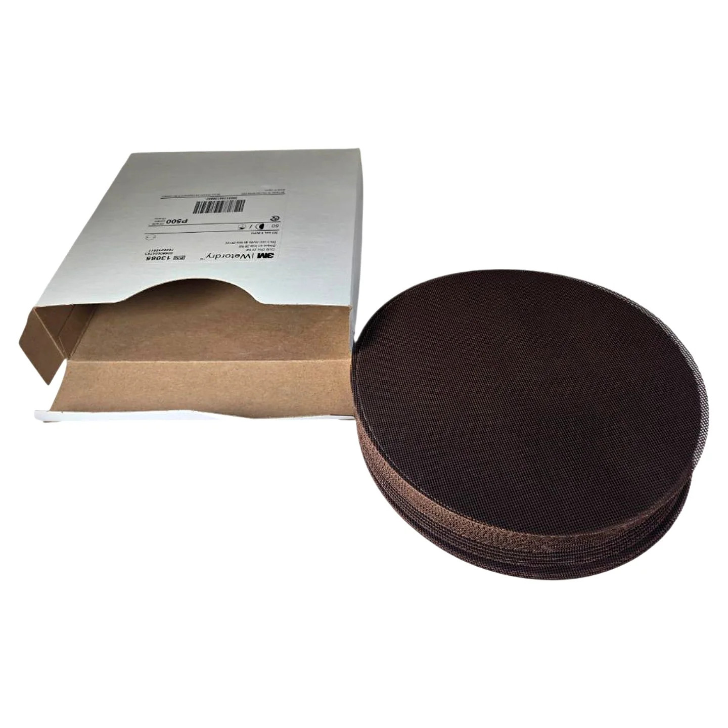 3M 13085 7000045611 Wetordry 281W 8in P500 Cloth Disc PK50