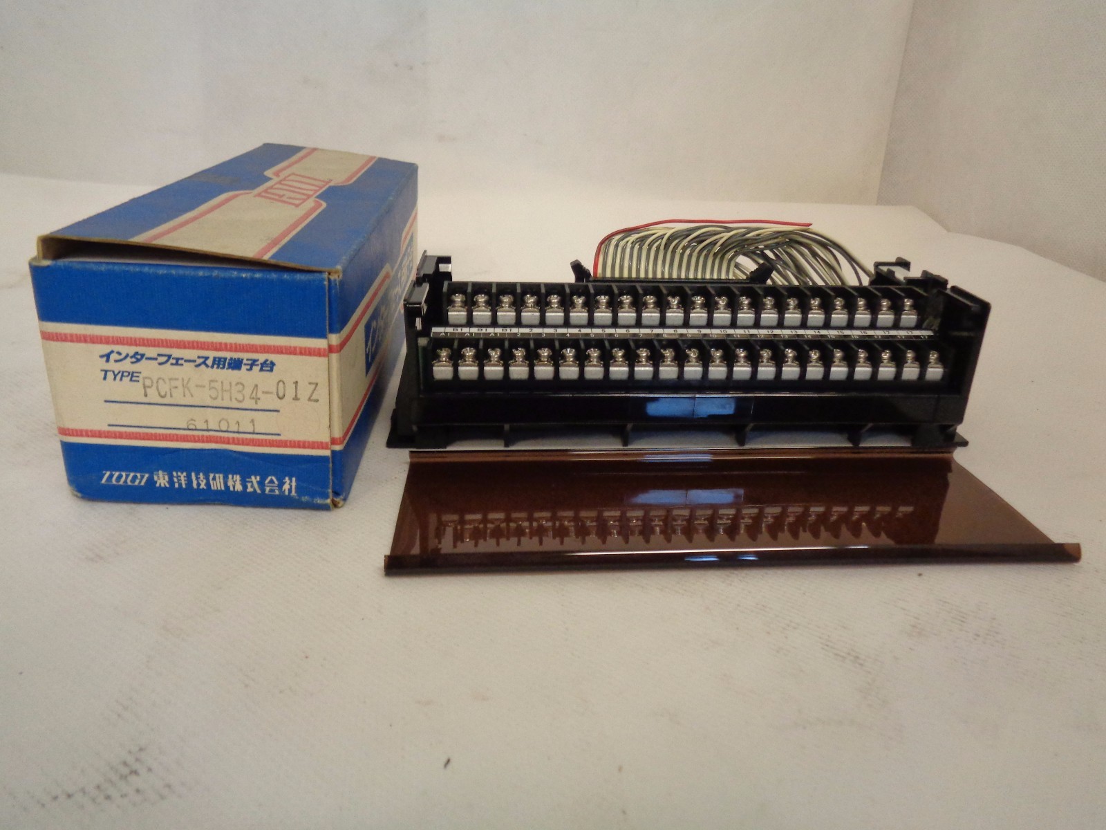 NEW TOGI TOYOGIKEN PCFK-5H34-01Z PC BOARD INTERFACE TERMINAL
