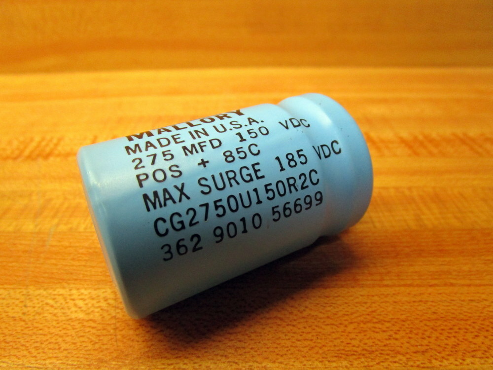 Mallory CG2750U150R2C Capacitor