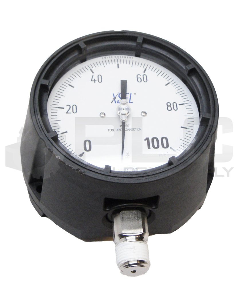 WIKA PRESSURE GAUGE 23X.34 4.5 0-100PSI 1/4″ NPT