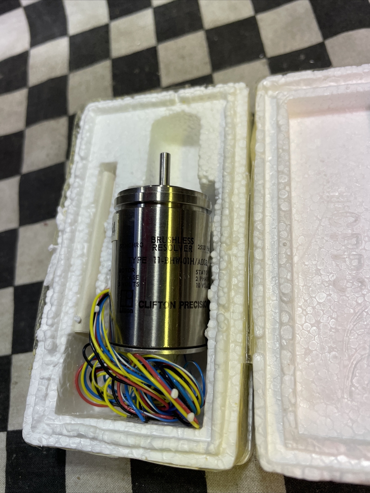 CLIFTON PRECISION 11-BHW-01H/A002, 11BHW01HA002, BRUSHLESS VECTOR RESOLVER