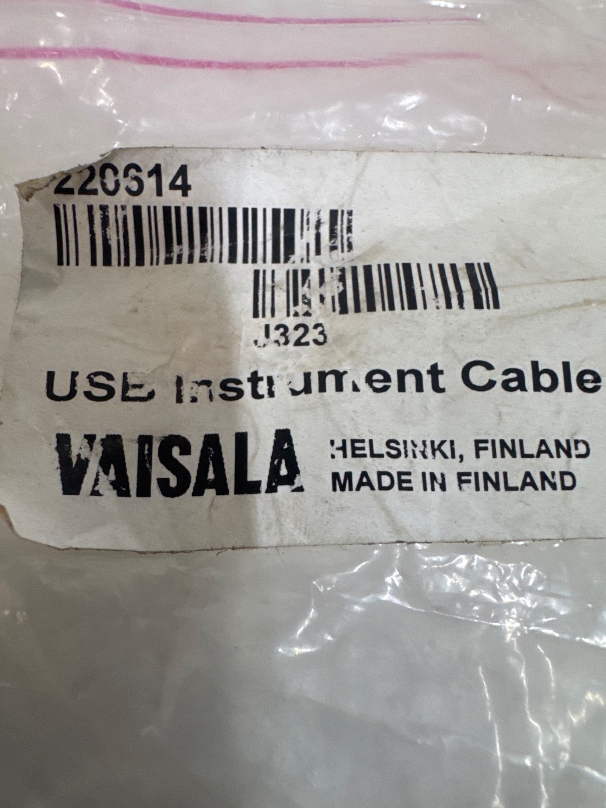 VAISALA 220614 USB Instrument Cable (without box)