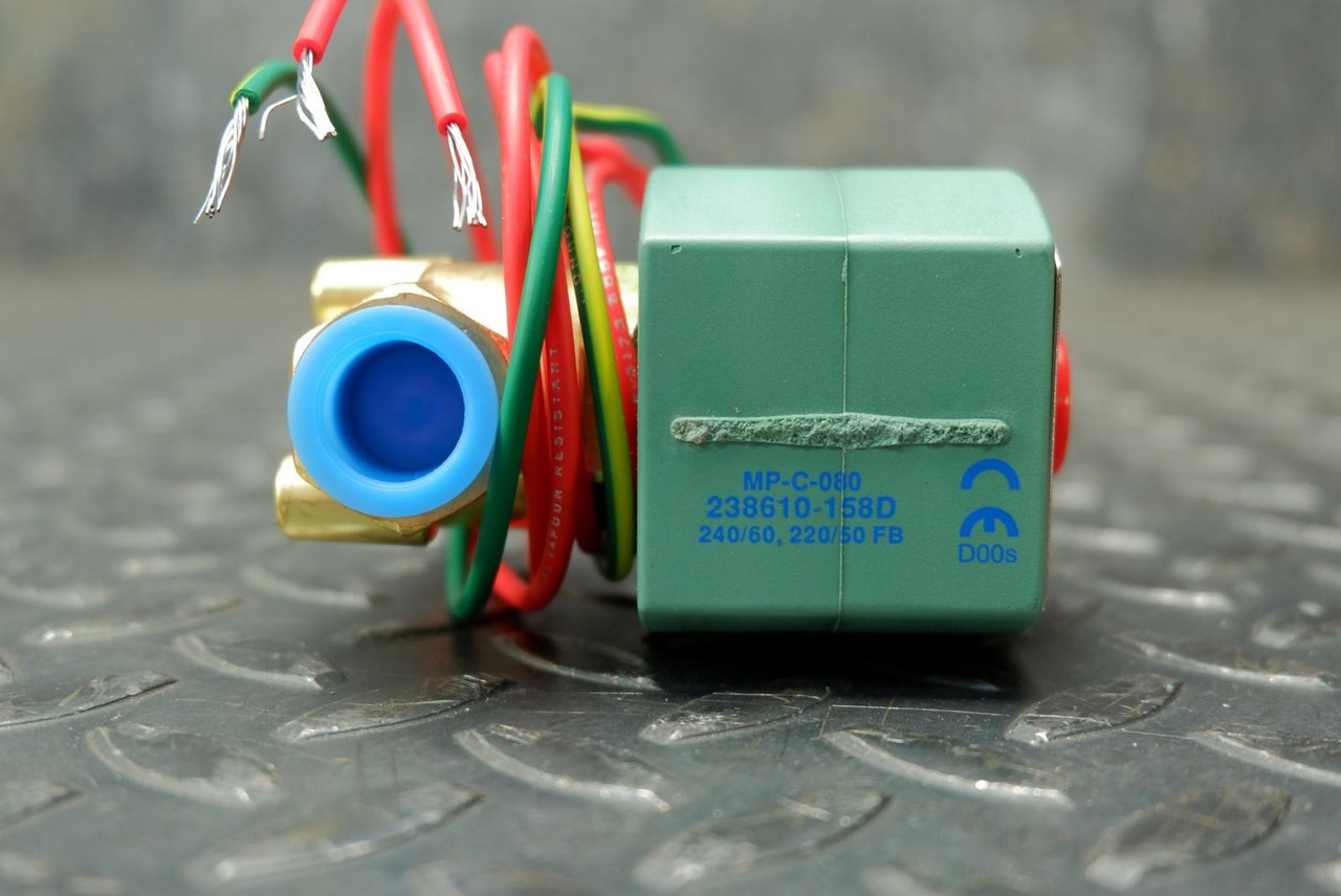 ASCO 8263G210T 3/8″ Solenoid Valve 2-Way NC 220-240VAC NOS