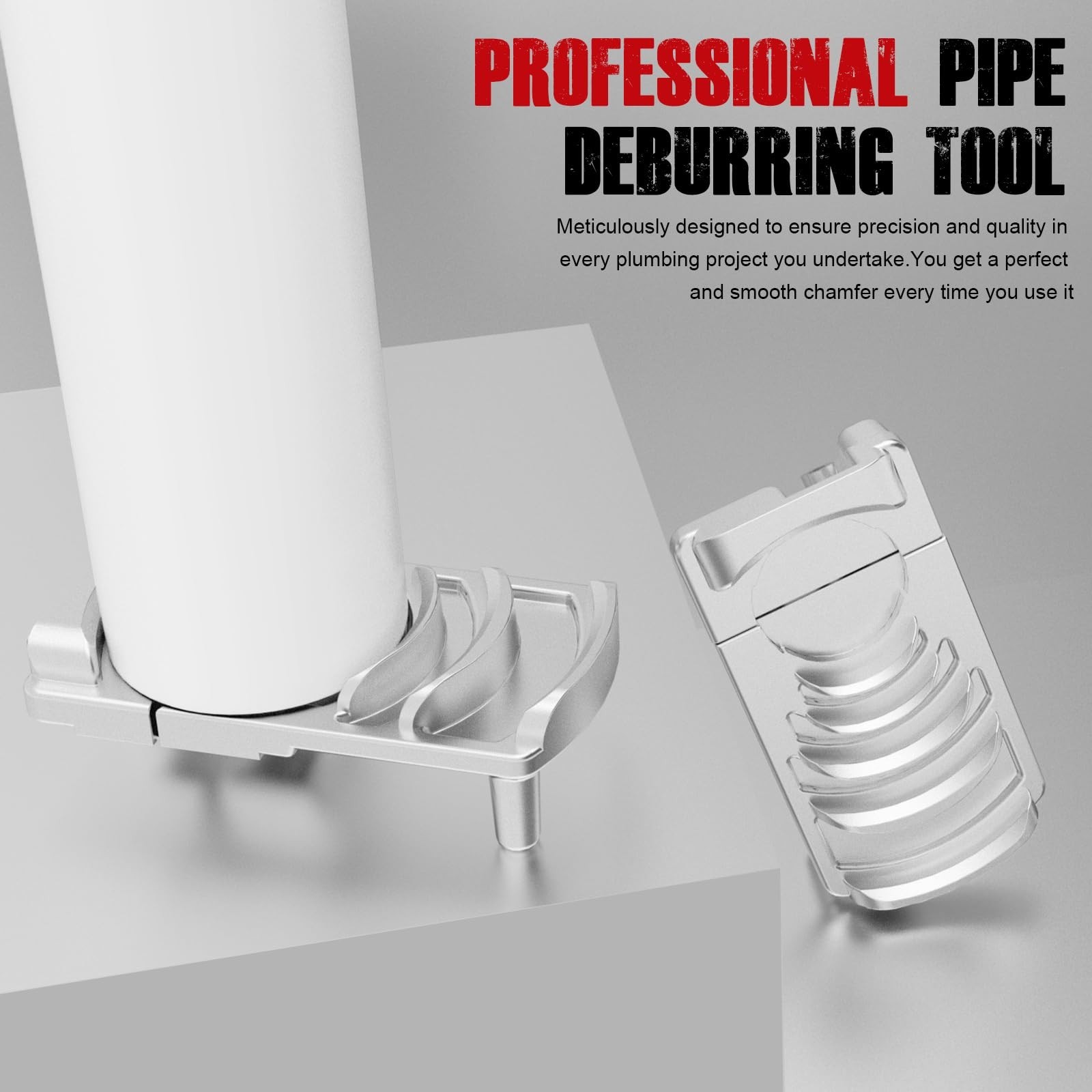 Deburring Tool for PVC Pipe, Plumbing Tools, Professional Plastic Pipe Deburr…