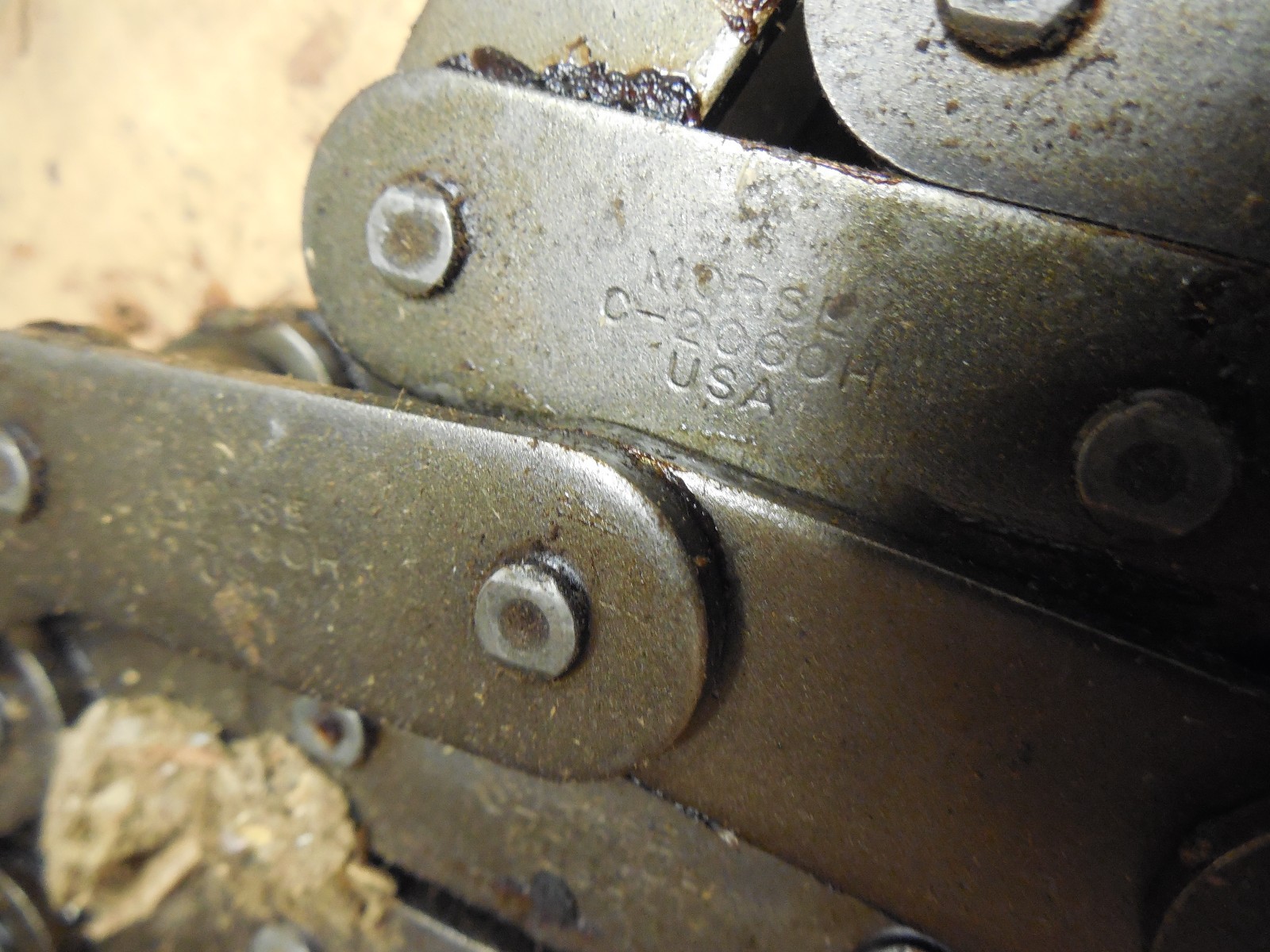 MORSE ROLLER CHAIN 119822 C2060HR 10′ FT. LENGTH W/ CONNECTING LINK 120938