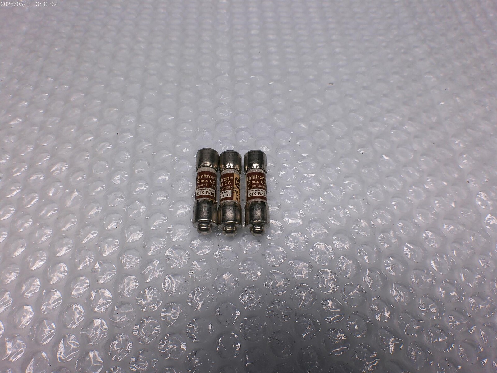 LIMITRON KTK-R-10 FUSE LOT OF 3 NSNP