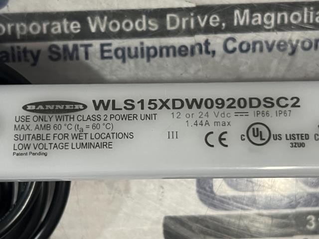 Banner LED Light Strip – WLS15XDW0920DSC2 w/Warranty