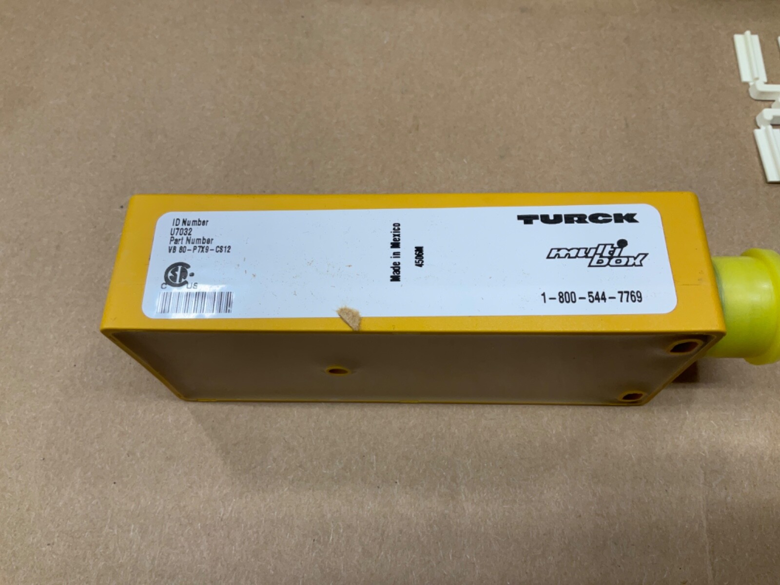 Turck VB 80-P7X9-CS12 8-Port Junction Box U7032 *NEW* #46D37*IAC