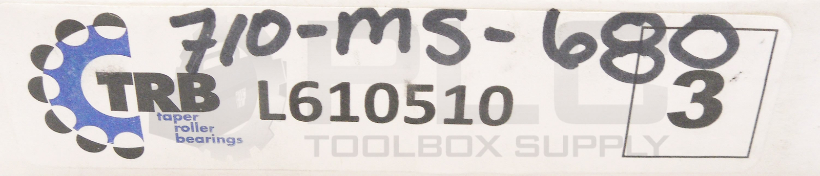 NEW TRB L610510 ROLLER BEARING CUP
