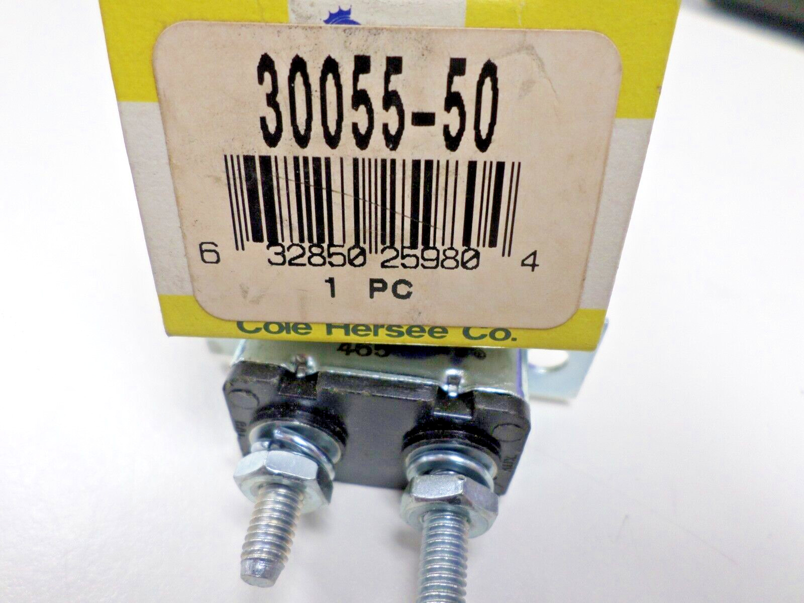 Cole Hersee 30055-50 Type 1 Circuit Breaker 12V50A