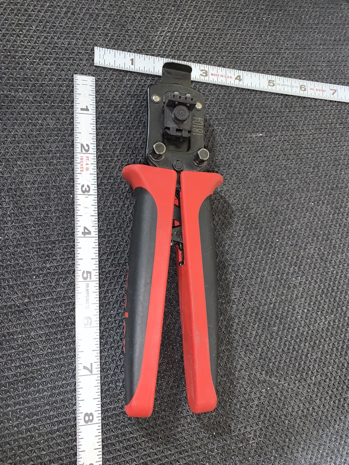 Molex 63825-8870 Crimper Tool 30-24 AWG with 63816-0000 handle frame