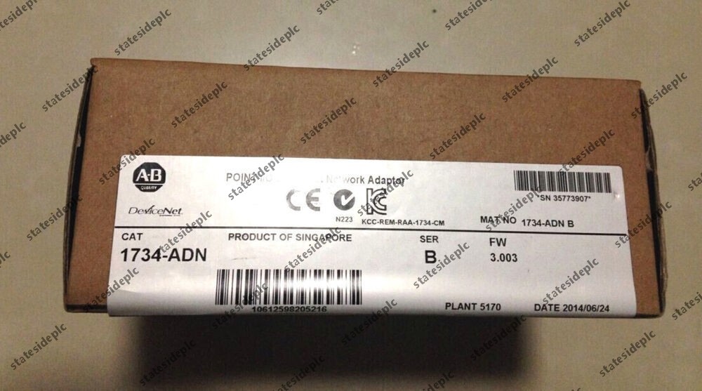 1PC NEW Allen-Bradley 1734-ADN POINT I/O DeviceNet Network Adaptor