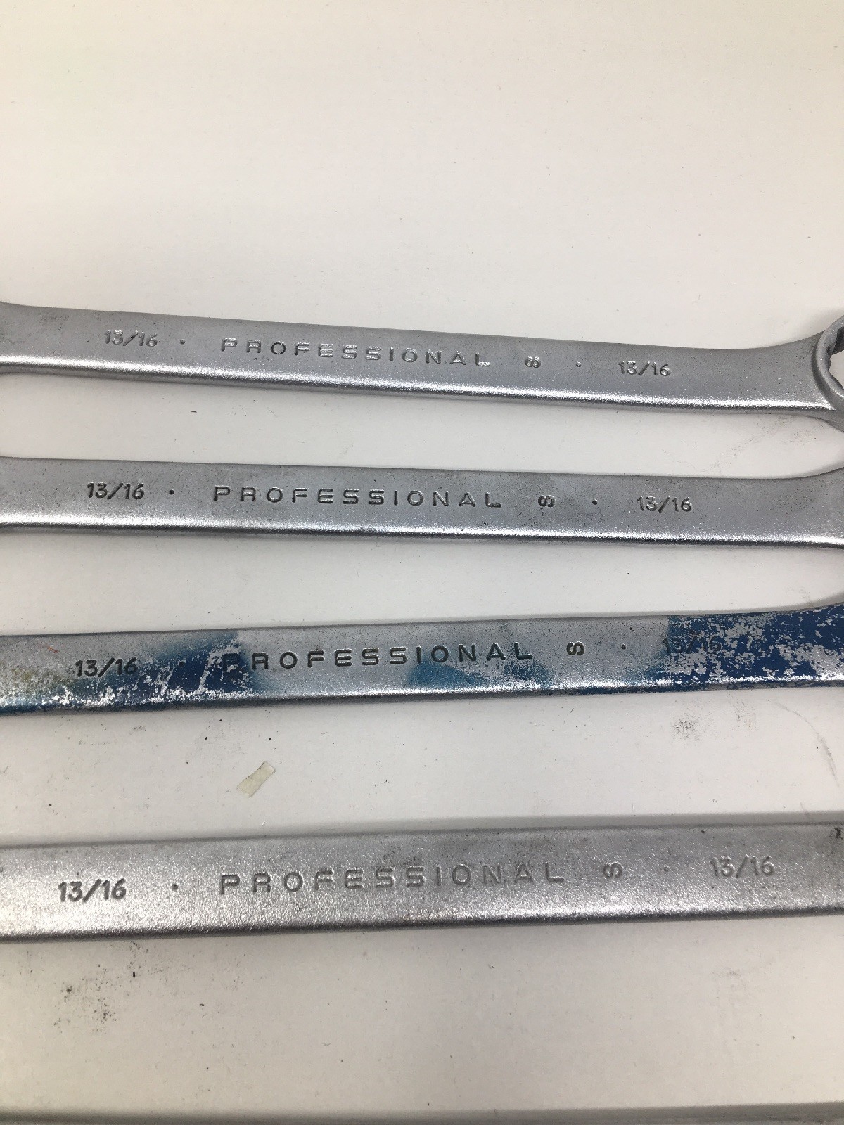 Lot Of 8 PROTO Professional 1226, 12-point Combination Open/Box End WRENCH 13/16