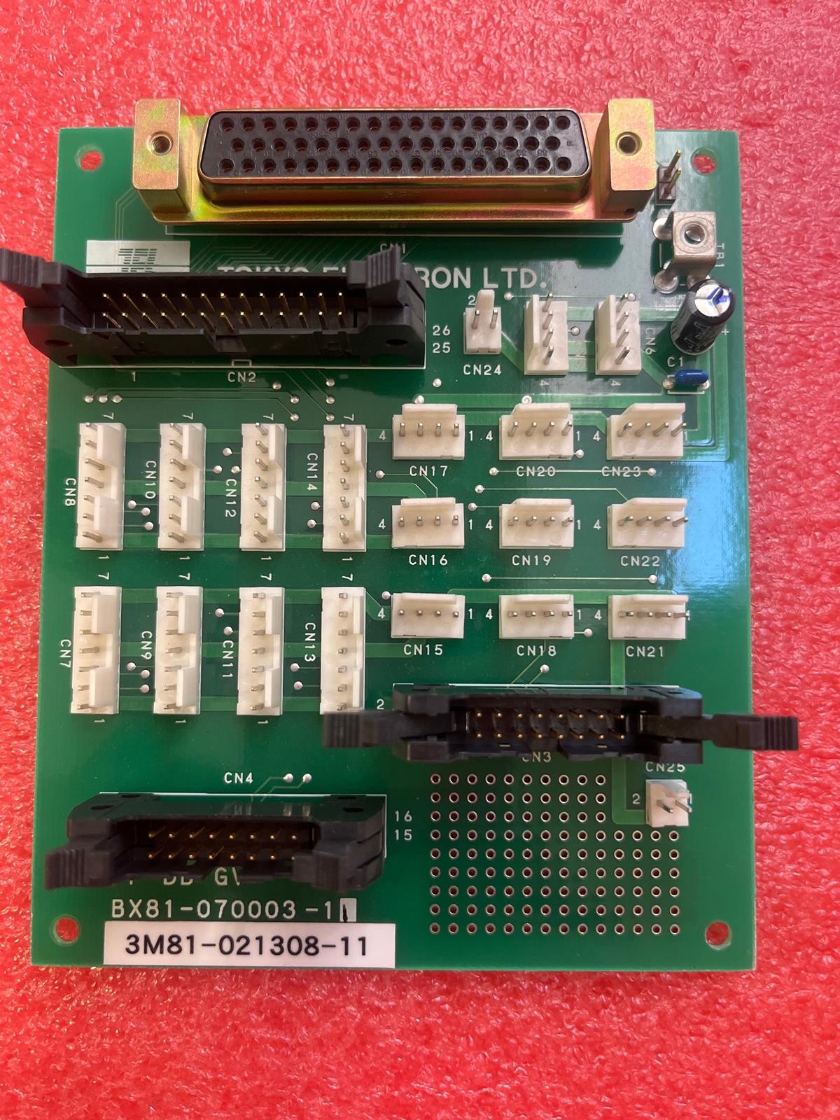 TEL TOKYO ELECTRON 3M81-021308-11 PF-DB GV