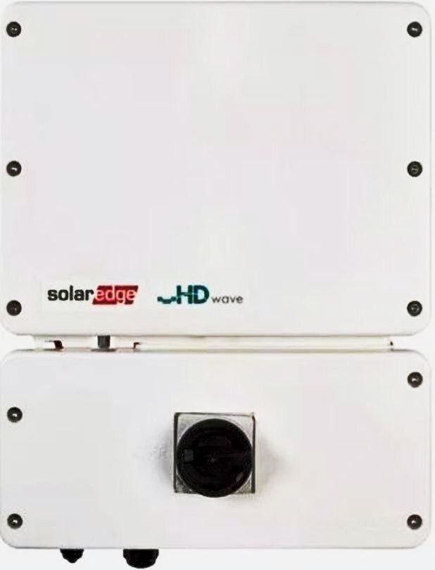 SolarEdge SE7600H-US000BNU4 Single Phase Inverter with HD-Wave Technology, 7.6kW