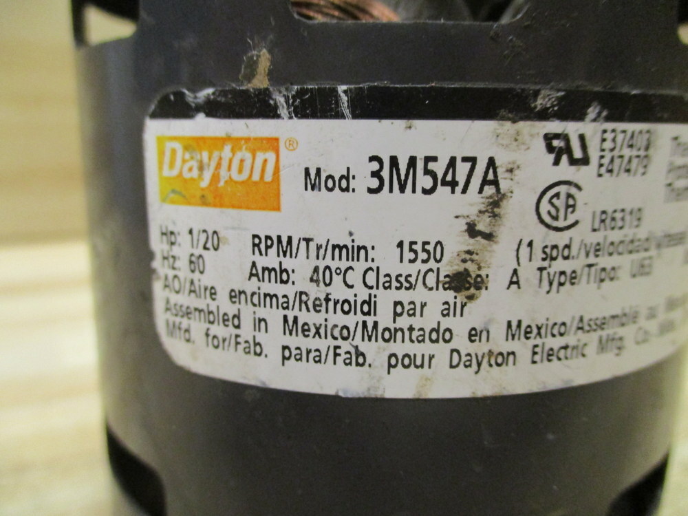 Dayton 3M547A Motor 71633693