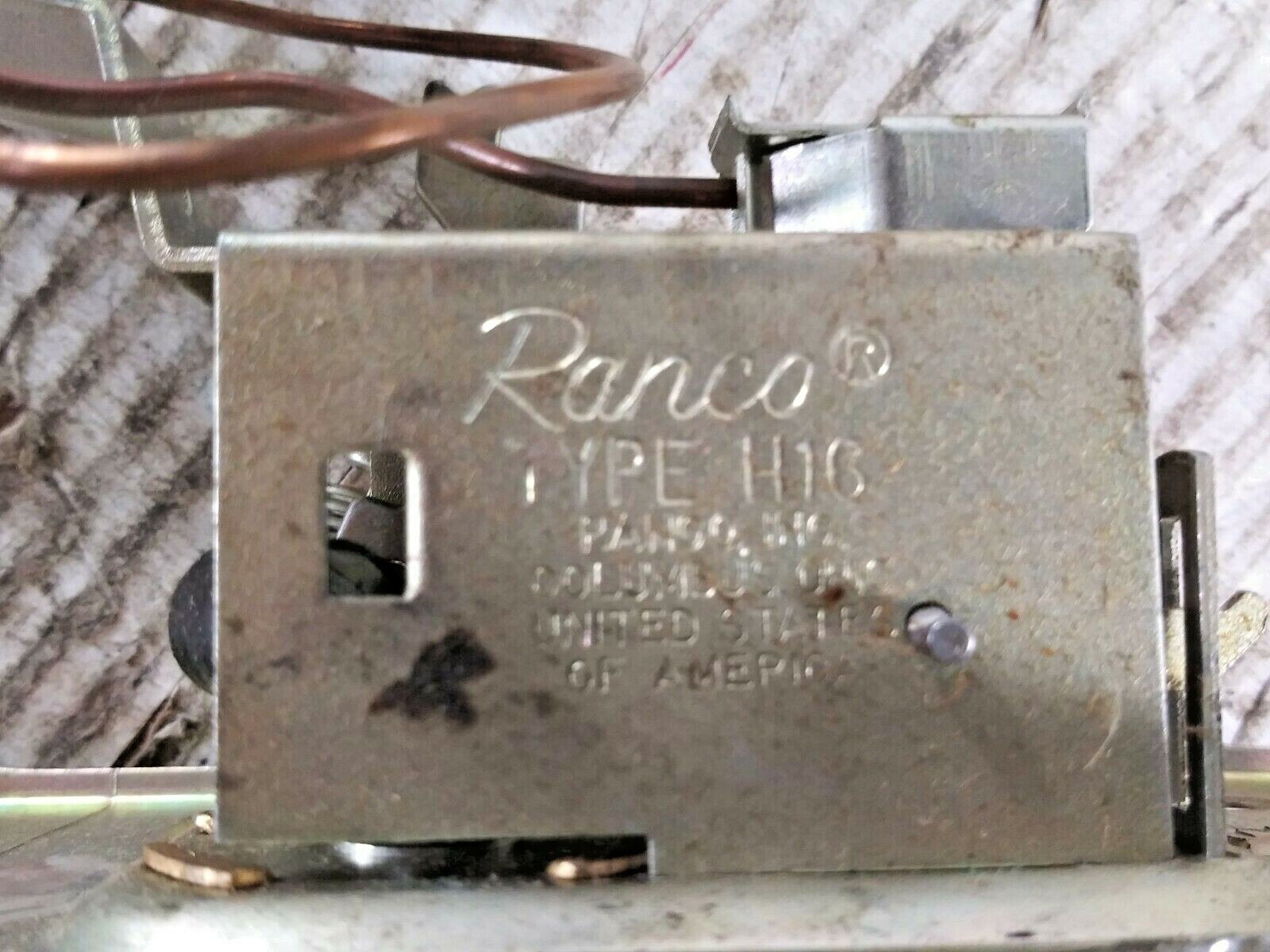 1 NEW RANCO H16-4463 HEATER CONTROL VALVE NIB/NNB ***MAKE OFFER***