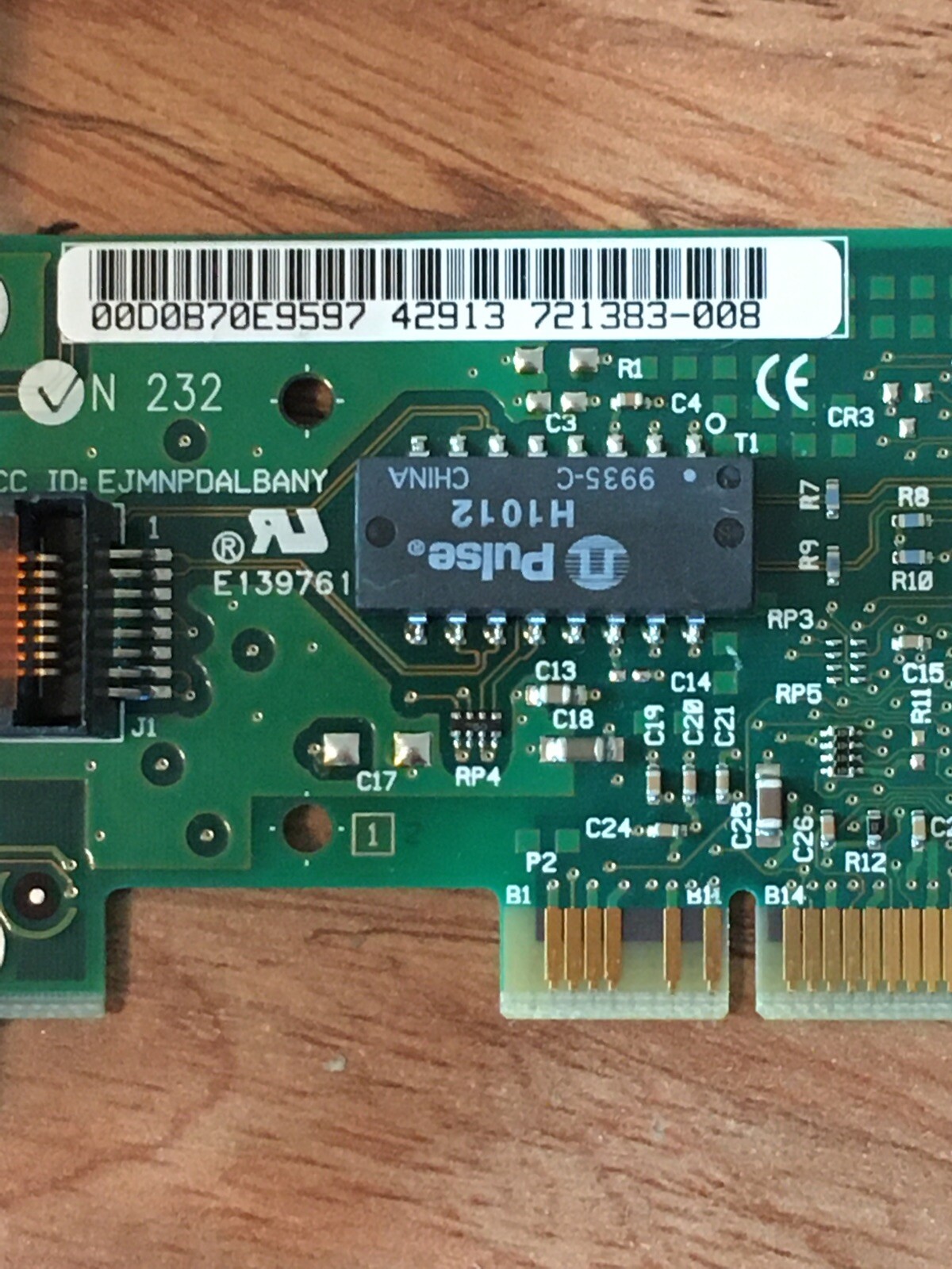 Intel 717041-005 Network Card 717041005 10/100 108897-001