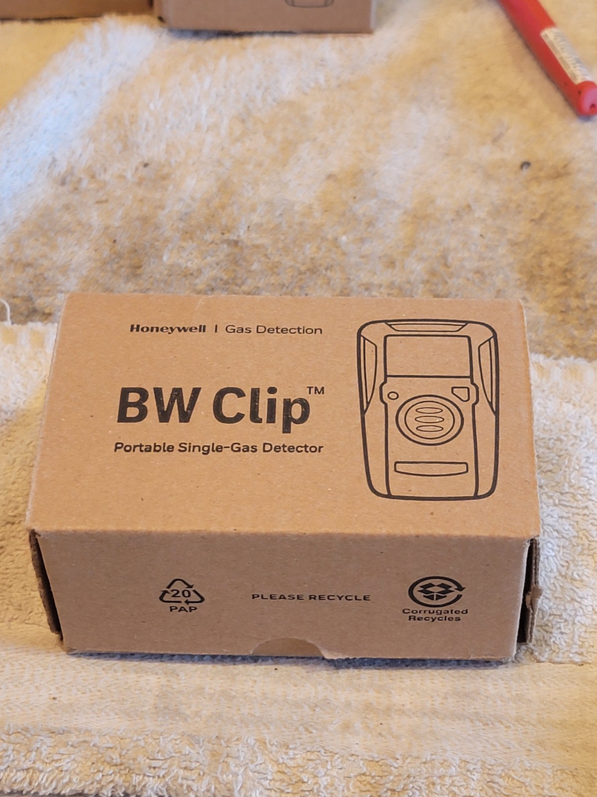 Honeywell BW BWC2-X Clip Single-Gas Detector Oxygen