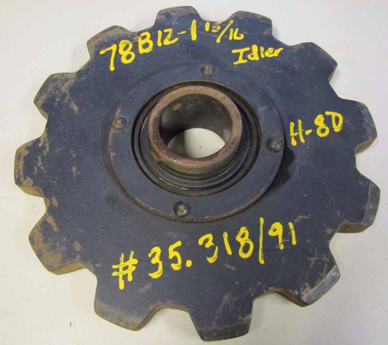MARTIN 78B12 1-15/16 78 12 12 TOOTH 10-3/4″ O.D. STEEL IDLER SPROCKET NEW