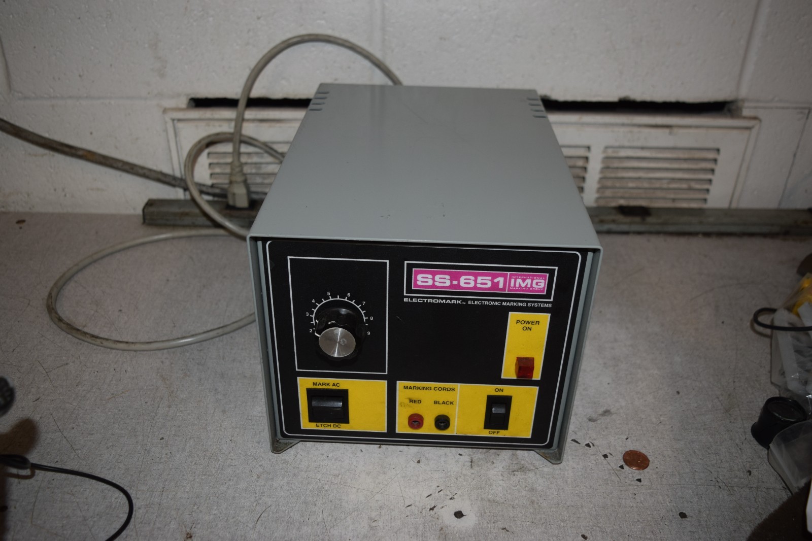 Electromark SS-651 IMG Electronic Marking System Controller
