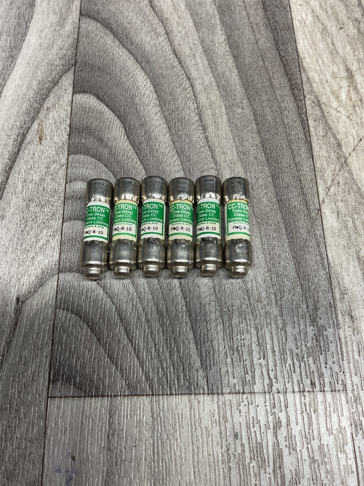 BUSSMANN FNQ-R-10 CC-TRON FUSES 10A 600V *Lot of 6* #4002PT196SI