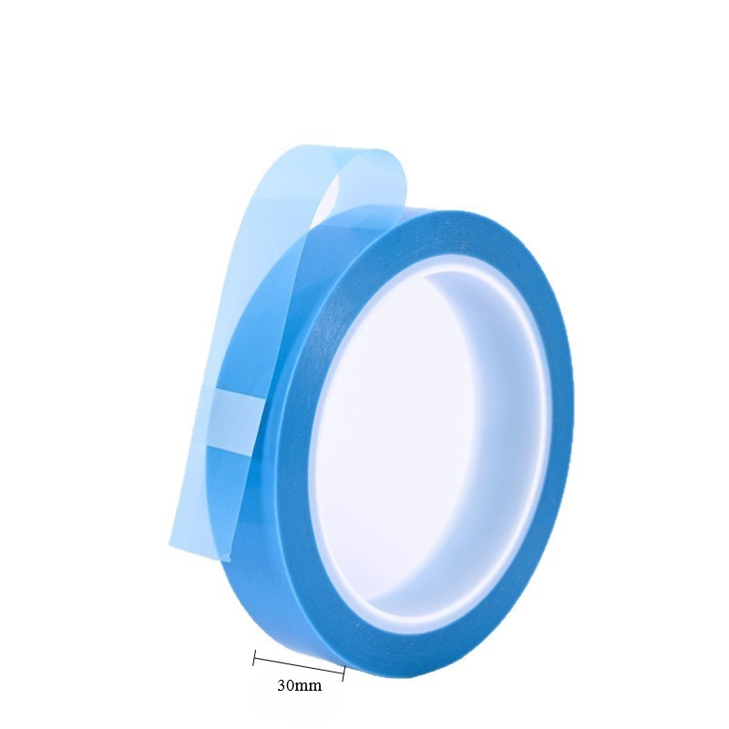 30mm x 50m Refrigerator Tape, PET Packing Tape Fixing Tape Sky Blue