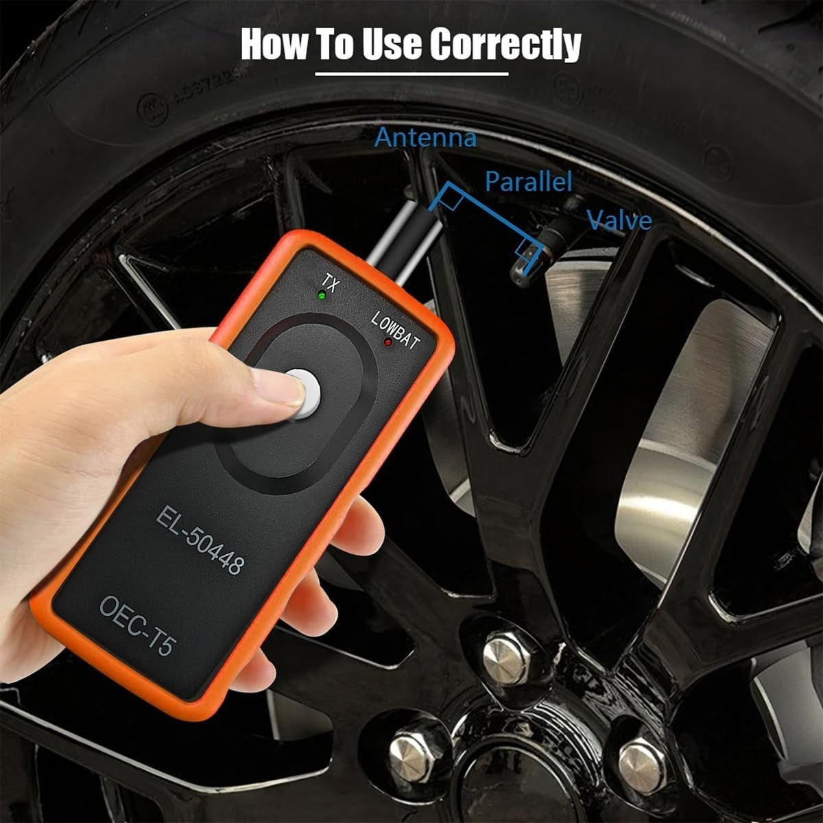Universal Tpms Relearn Tool,system Programming Training,oec-t5 Tire Pressure Mon