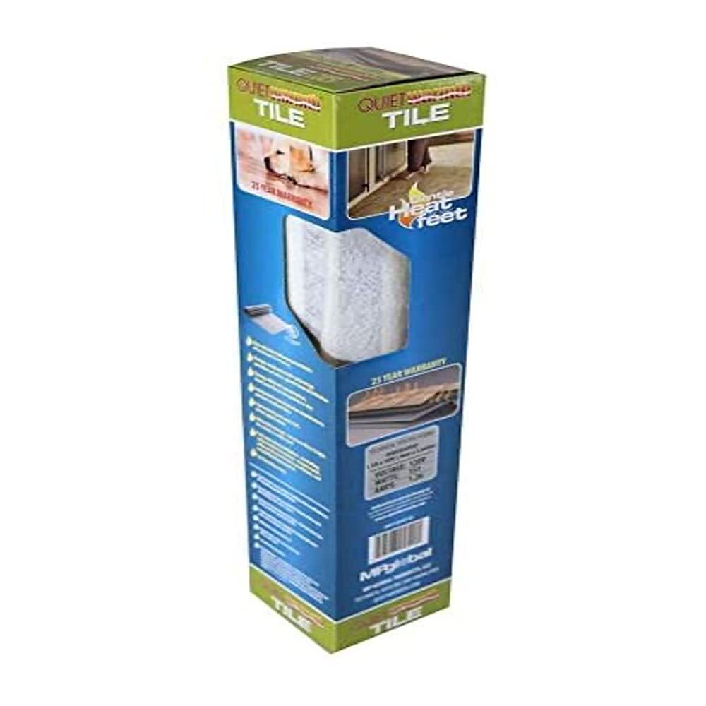 QuietWarmth 3 Foot by 5 Foot 15 Square Feet 120 Volt Easy to Install Electric