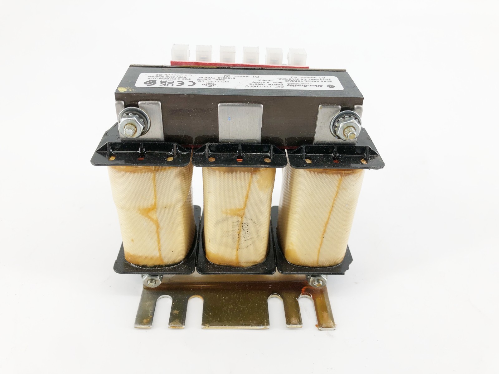New Allen Bradley 1321-3R4-C Line Load Reactor 4A 600V 3PH 166515 – No Box