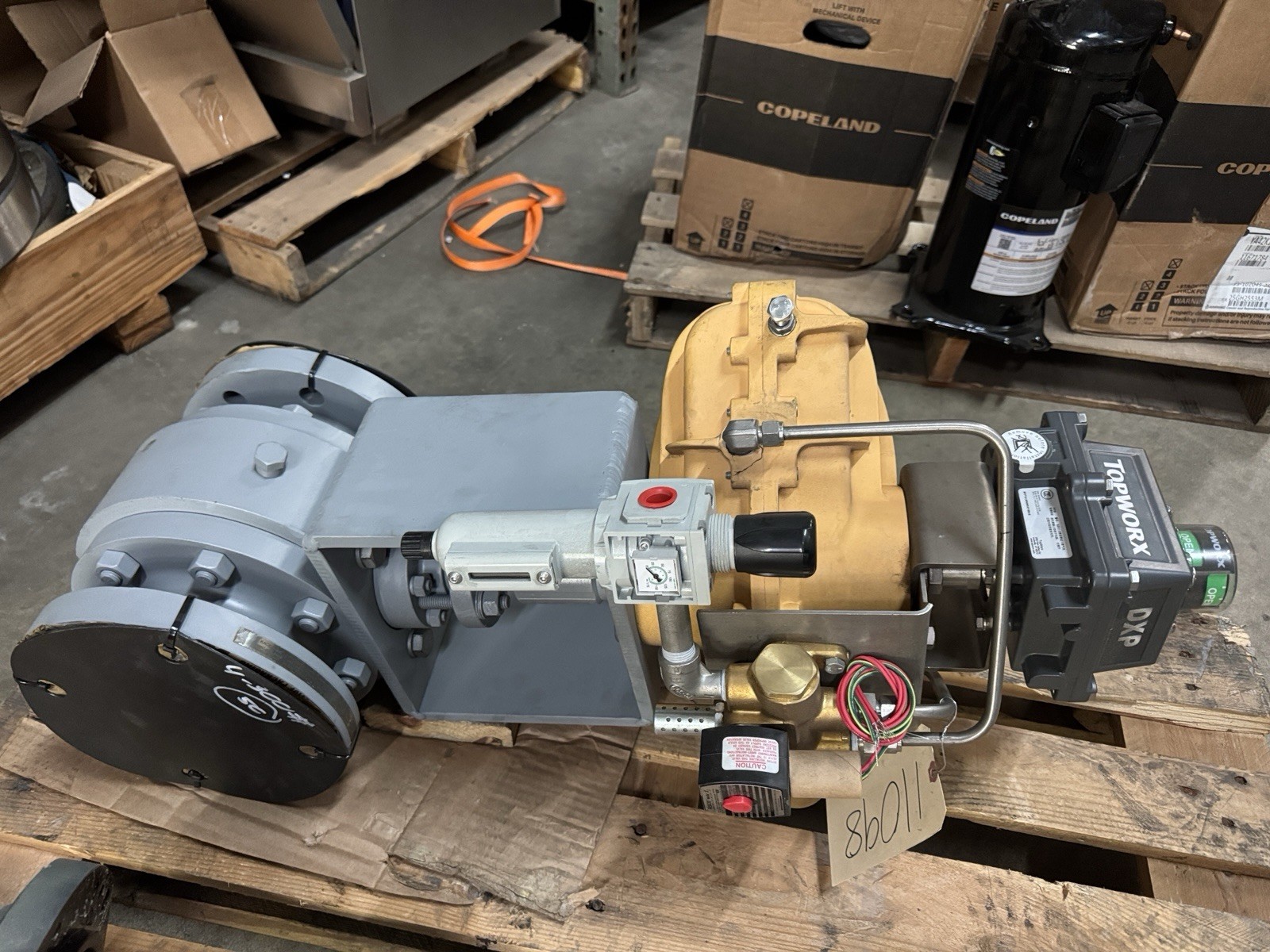 Topworx DXP-L21GSEB Kinetrol-21 ATEX 147-100 KACE 4″ valve 650 PSI