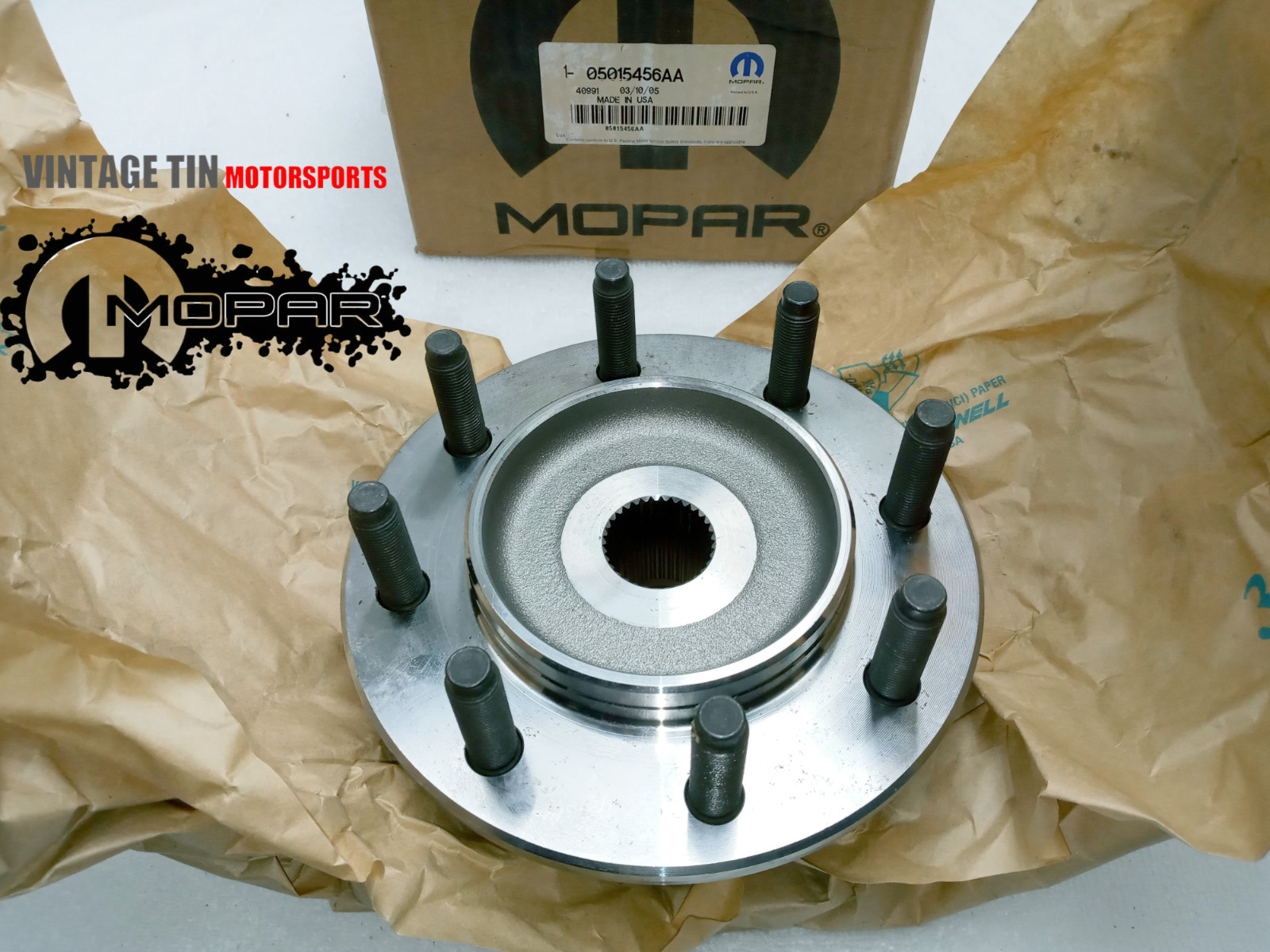 NOS Mopar 2000-01 DODGE RAM 2500 FRONT WHEEL BEARING ASSEMBLY 5015456AA