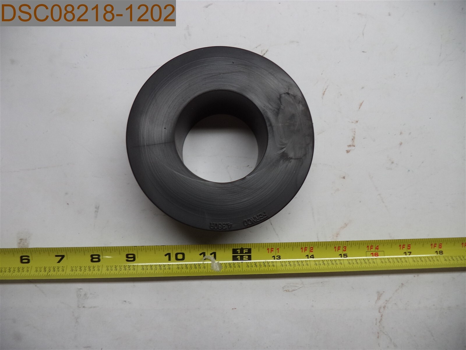 QTY = 19: Fernco 4.380-2.380R, Black, 4-13/16″ x 2-3/16″, Center = 2-3/8″