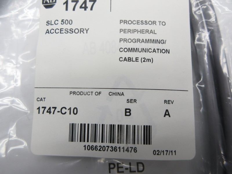 ALLEN-BRADLEY 1747-C10 SER. B REV. A NSMP